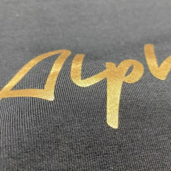 RELISTED Alphalete Logo Crop Top Tee Shirt - Picture 4 of 5